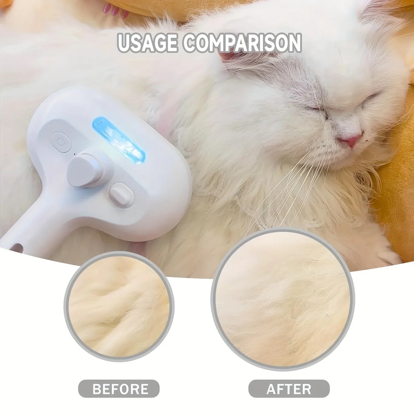 FurEase Comb – Shed Less, Cuddle More!