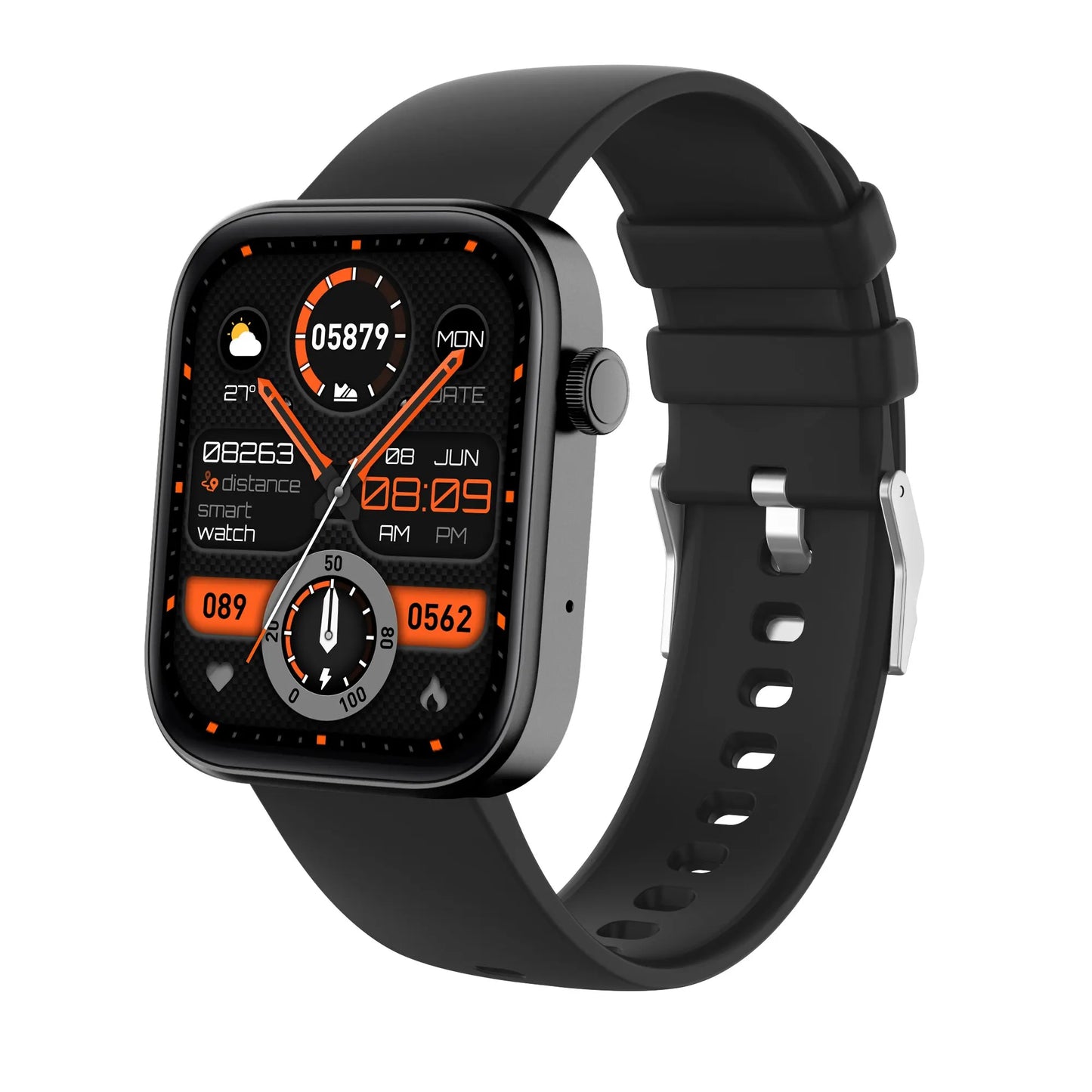 P71 Smartwatch Calls | Health | Waterproof | Alerts | Assistant