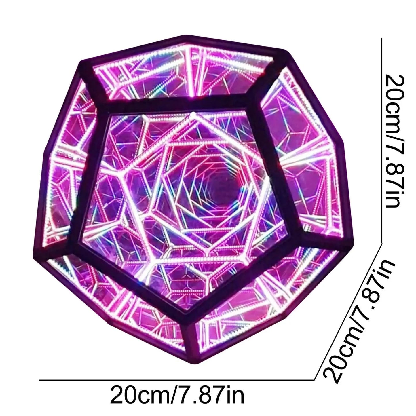 Geometric Art Infinite Color Decoration