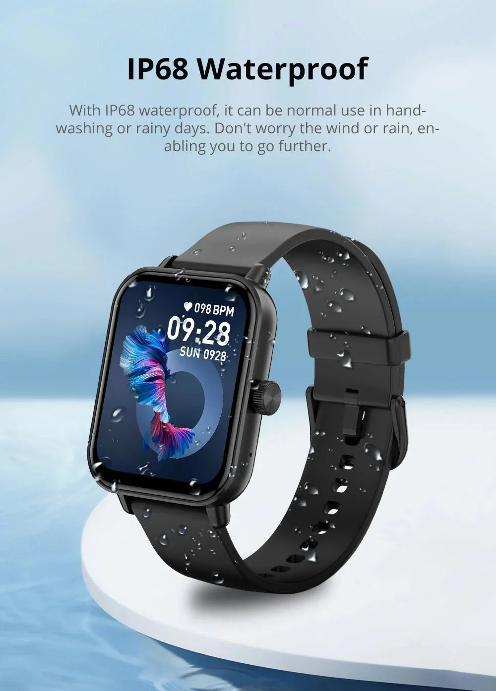 P71 Smartwatch Calls | Health | Waterproof | Alerts | Assistant