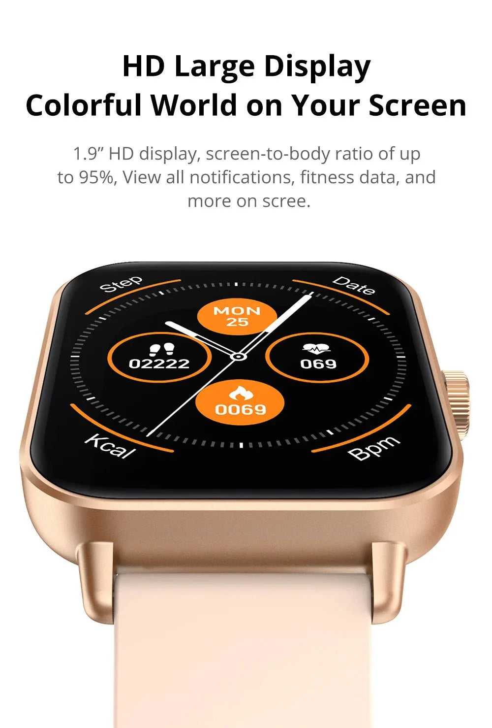 P71 Smartwatch Calls | Health | Waterproof | Alerts | Assistant