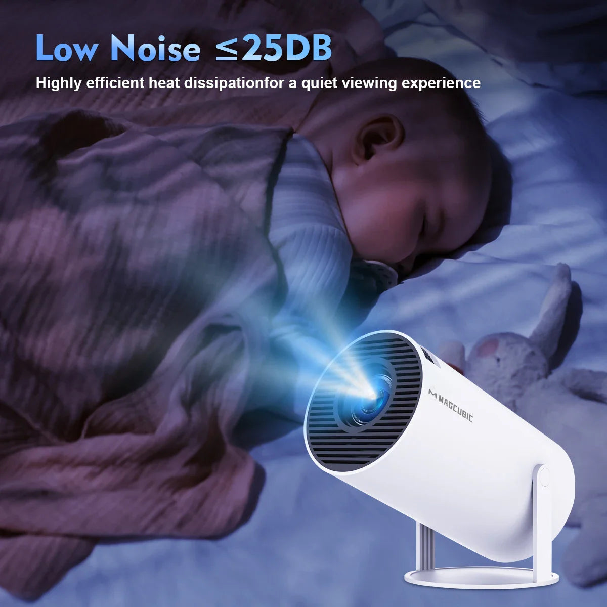 Portable Home Cinema Projector