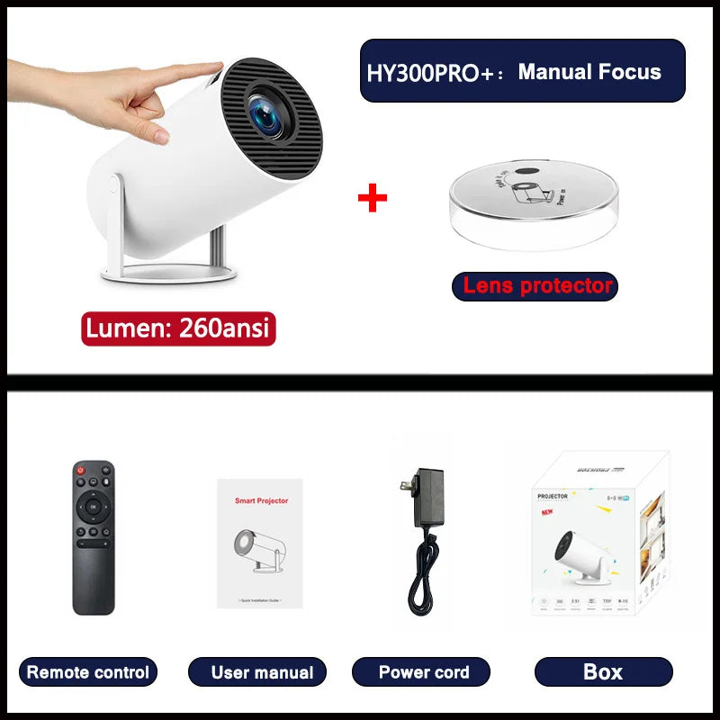 Portable Home Cinema Projector