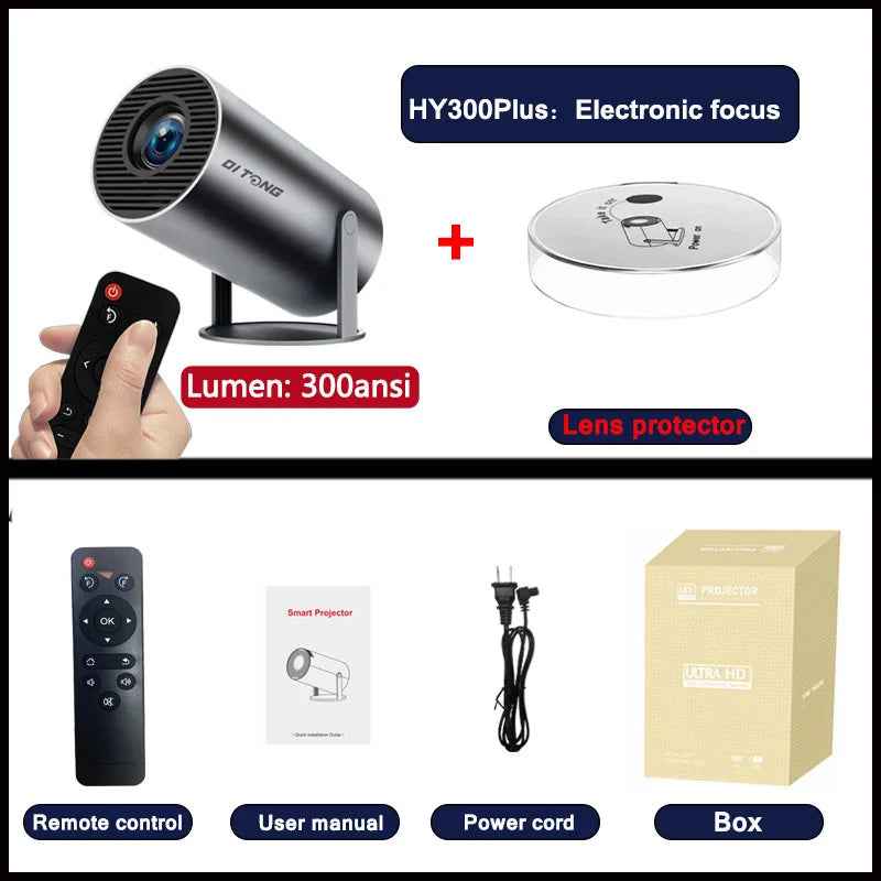Portable Home Cinema Projector
