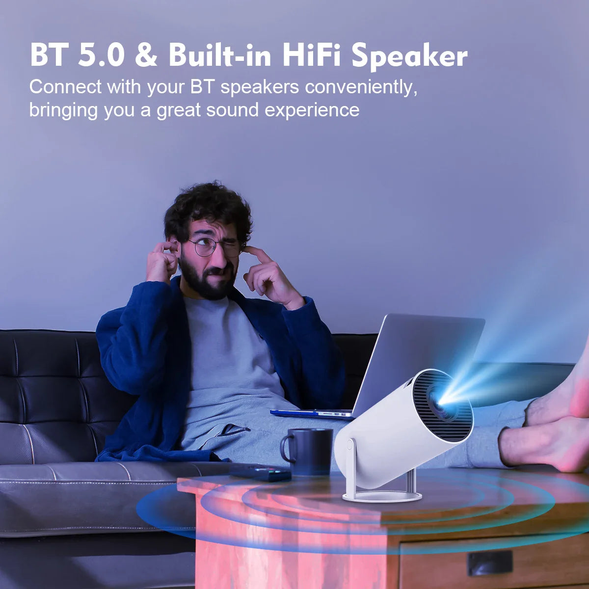 Portable Home Cinema Projector