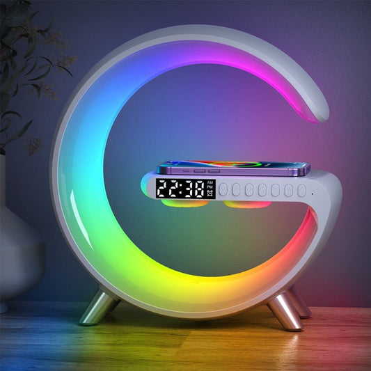 Wireless Charger & Bluetooth Speaker – Fast Charging for Home/Office